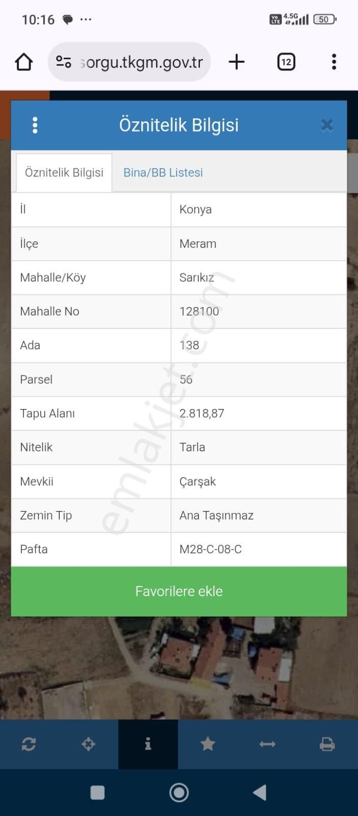 Sarıkız Köyünde Yatırımlık Tarla - Görsel 3
