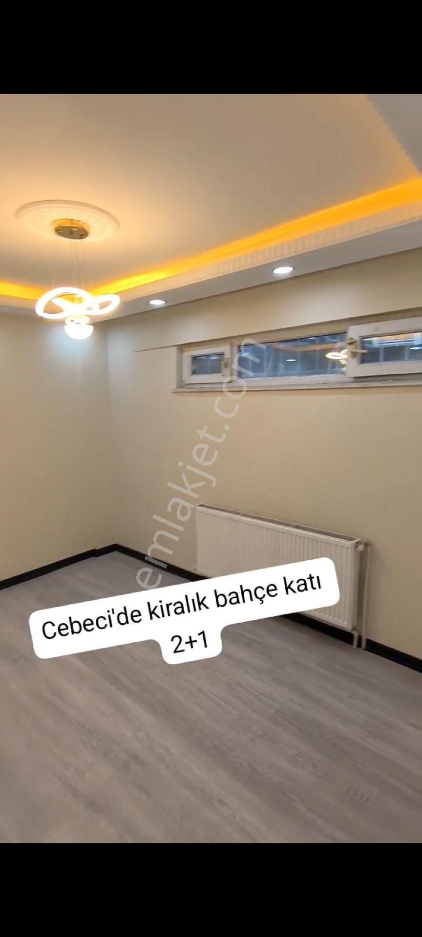 Cebeci Mah.de Kiralık 2+1 İçi Sıfır Temiz Bahçe Kat Daire