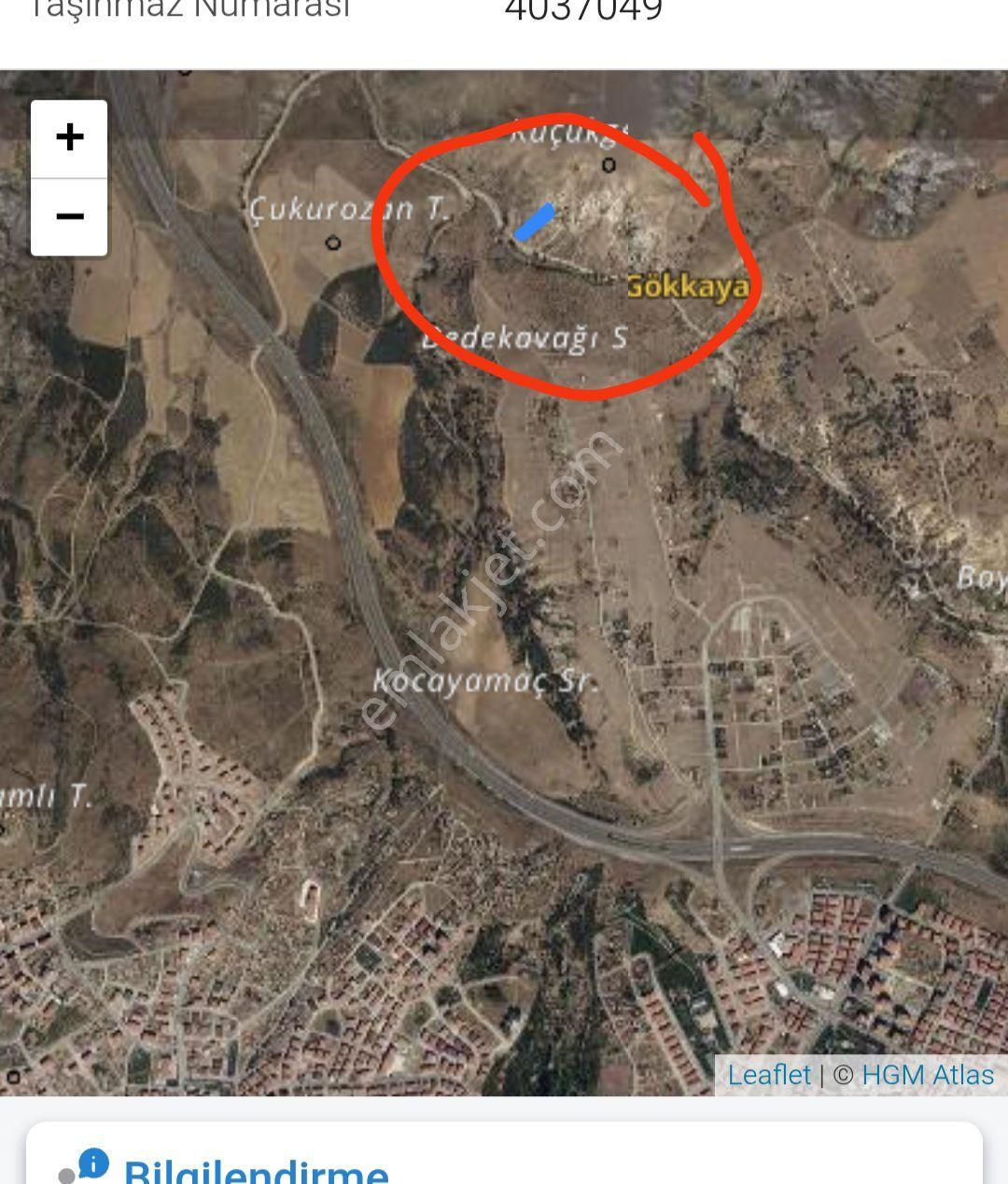 Ankara Altındağ Gicik De 62 M2 Hisseli Tapulu Arsa (imar Sınırı)