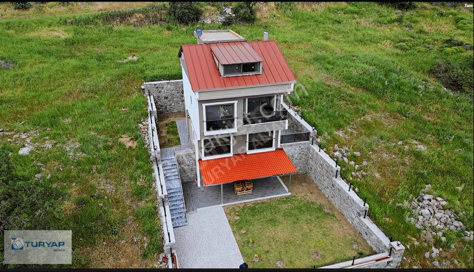 Çandarlı Bimeyko Da Deniz Manzaralı Satılık Villa - Görsel 3