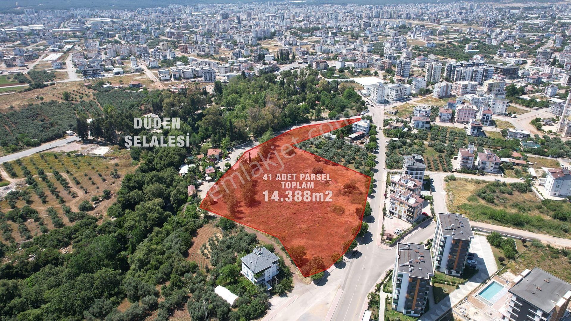 Celal Çetin'den Düden Şelalesi Yanı Arsa