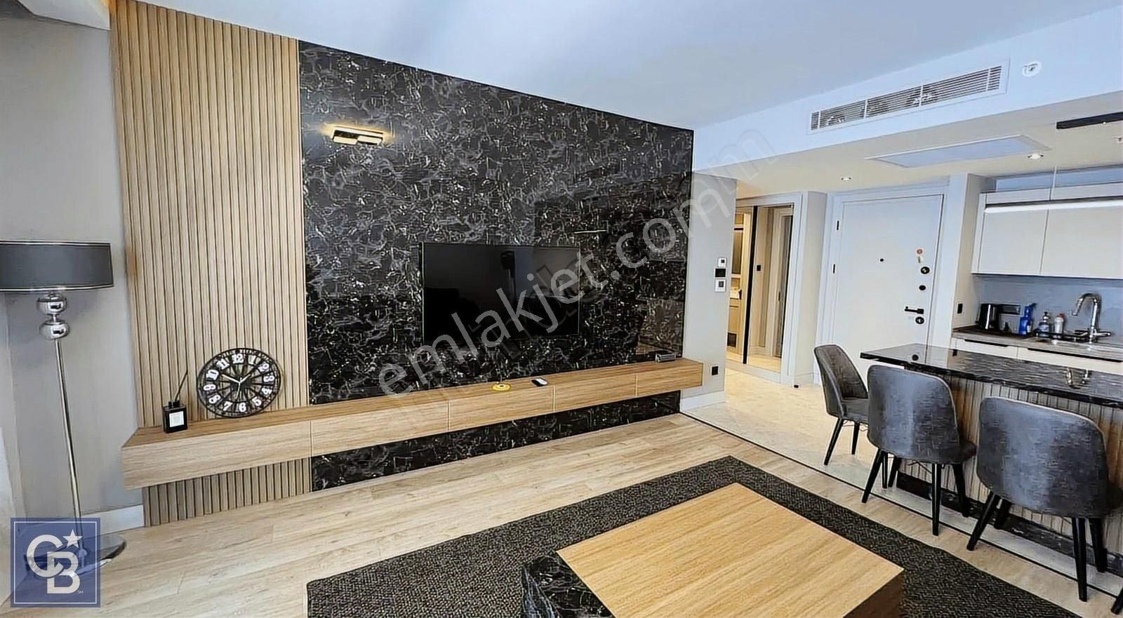 Kar Suites Alsancak Rezidans'da Eşyalı 1+1 Satılık Daire - Görsel 27