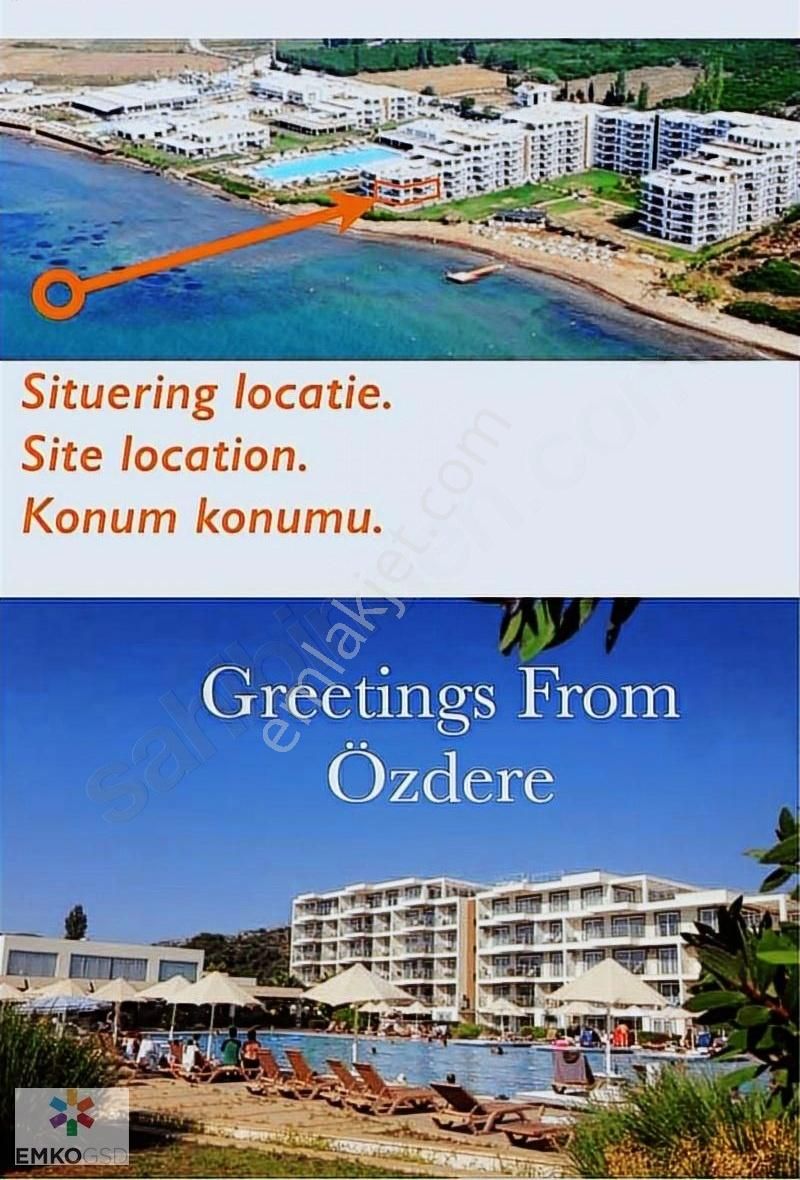 Özdere, Hotel İcinde Özel Daire, Denize Sifir, Havuz