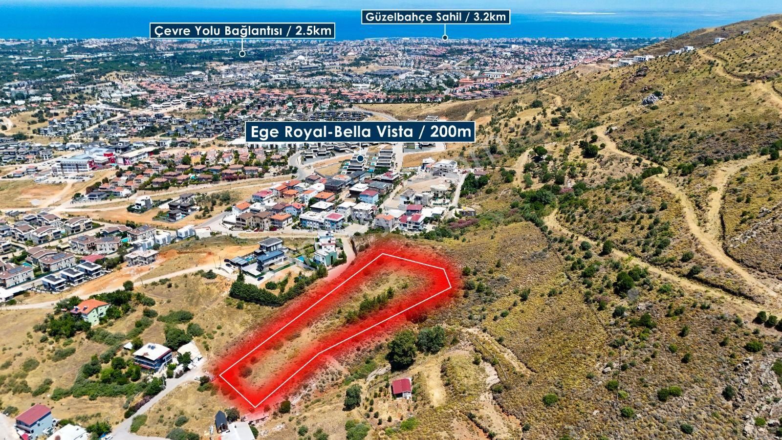 İzmir Güzelbahçe'de Fırsat Satılık Arazi !