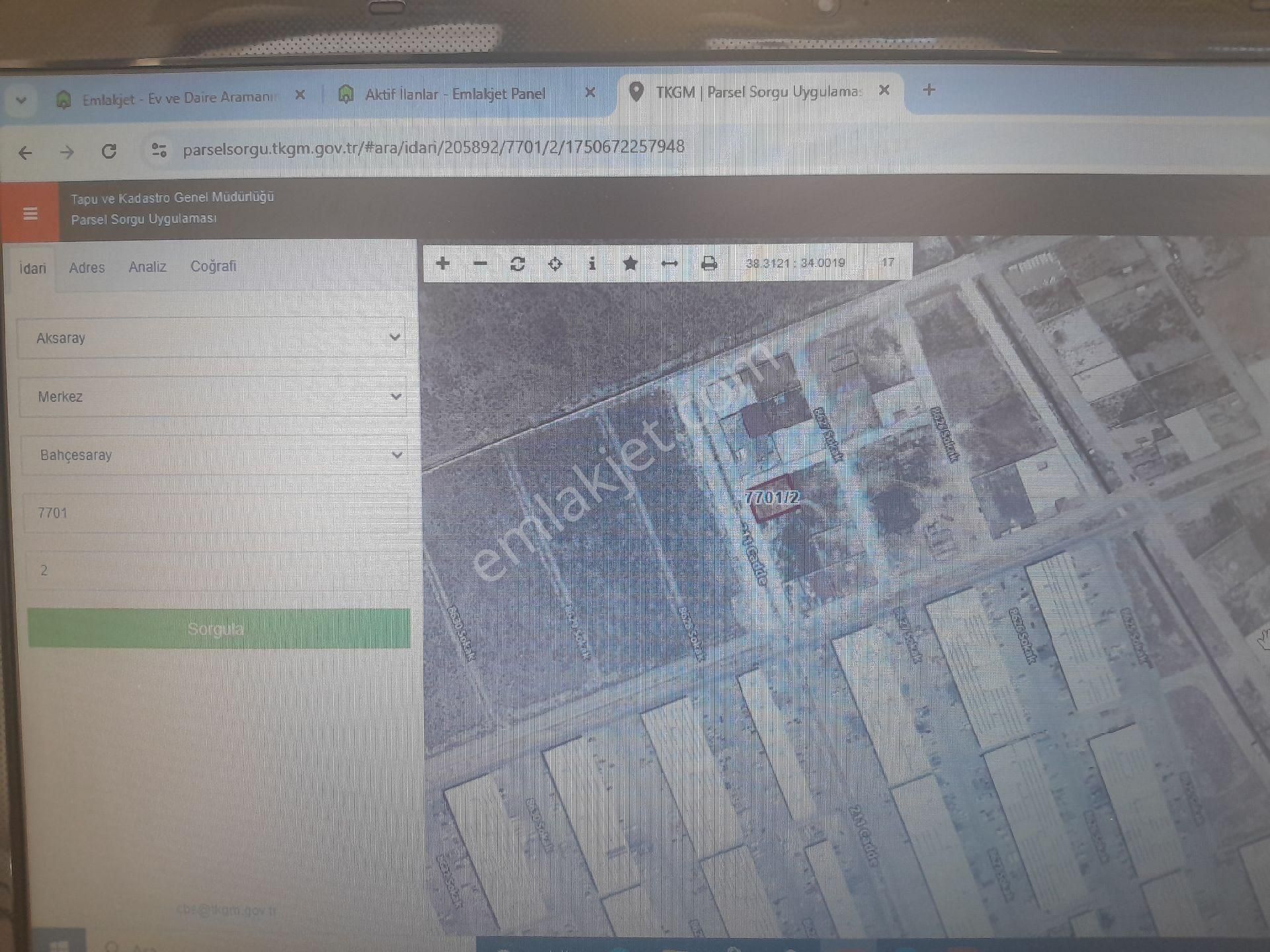 Organizede Taksi Tamirciler Karşısında Satılık Arsa - Görsel 4