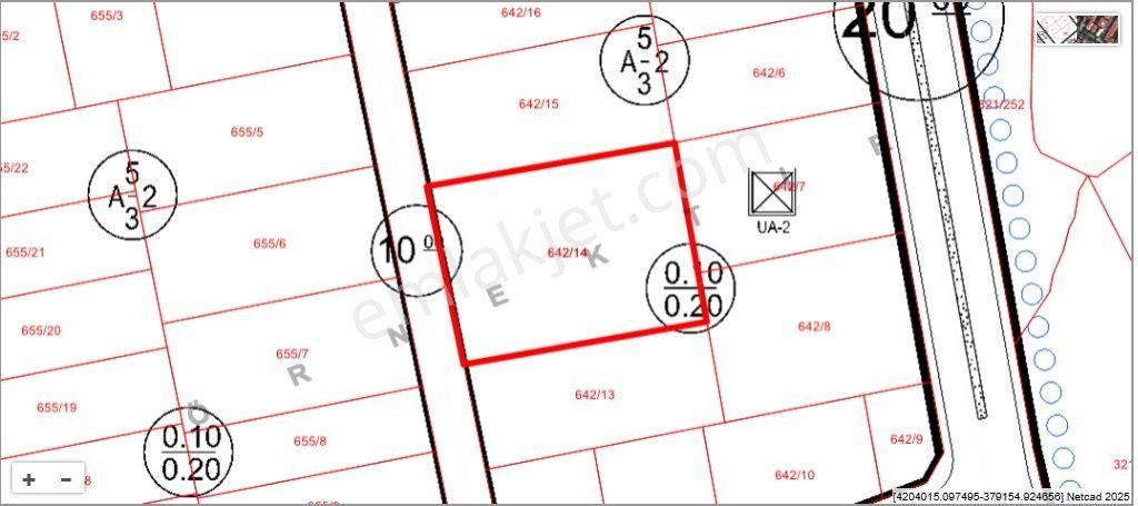 Dora Gayrimenkul'den Fertek Kampüs Yolnda Yatırımlık 2305m2 Arsa