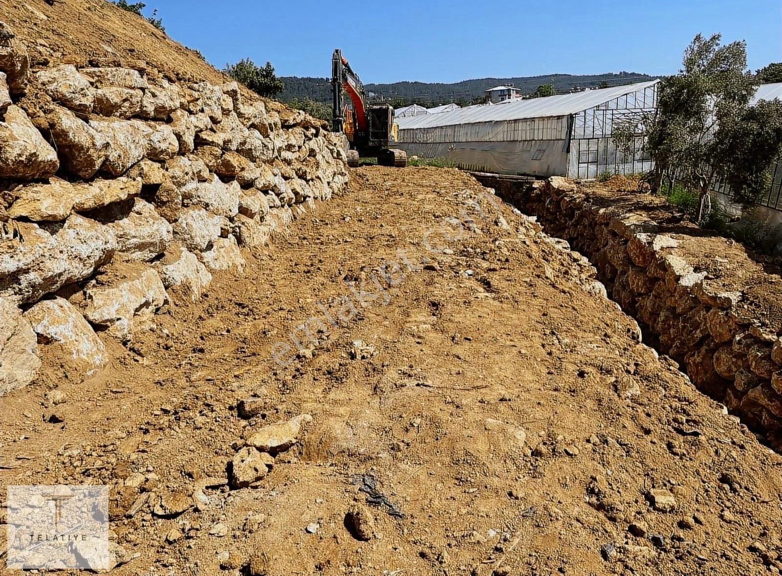 Alanya Akdam Mah. Satılık Tarla Arsası Ev Villa Yapımına Uygun - Görsel 3