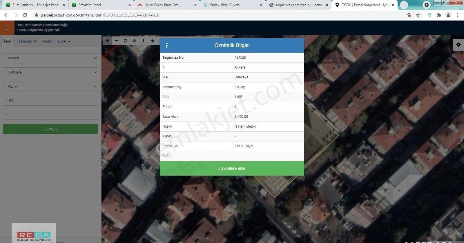 Kızılay Onur Çarşısında 2 Oda + Sekreterya, Mutfak, Wc, Kısmi Mobilyalı Yapılı Temiz Büyük Büro