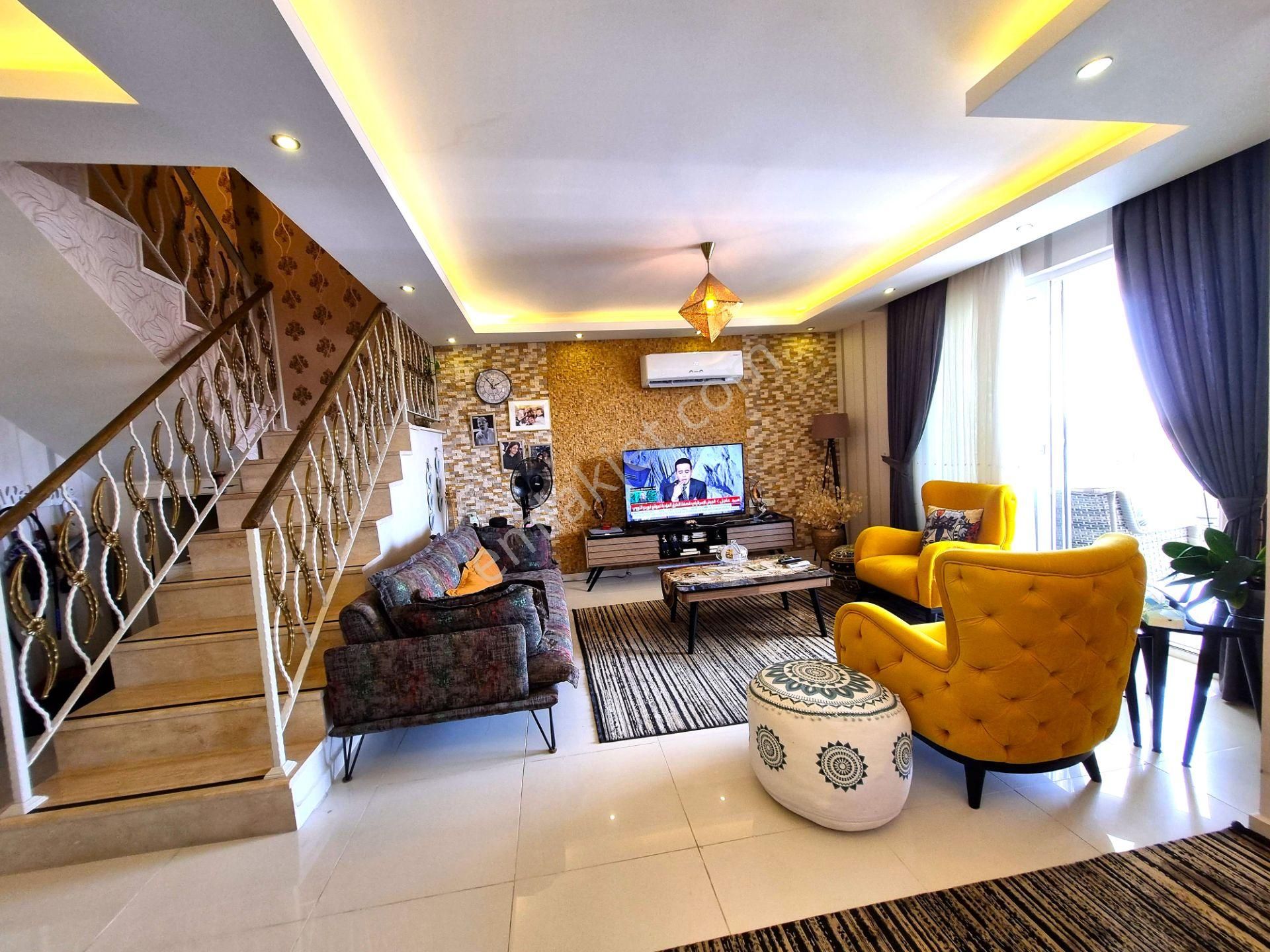 Mahmutlar Mahallesi’nde Site İçerisinde Satılık Lüks Eşyalı 2+1 Dubleks Daire - Görsel 8