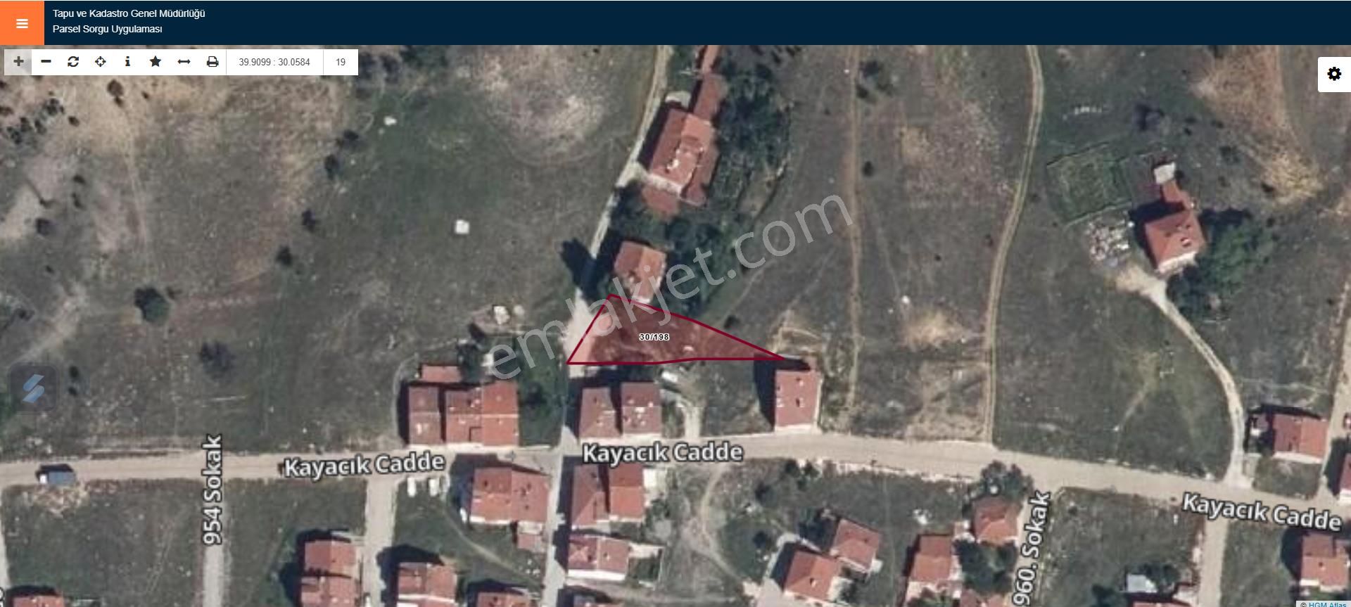 Bilecik Bozüyük 4 Eylül Mahalle İçi Tarla
