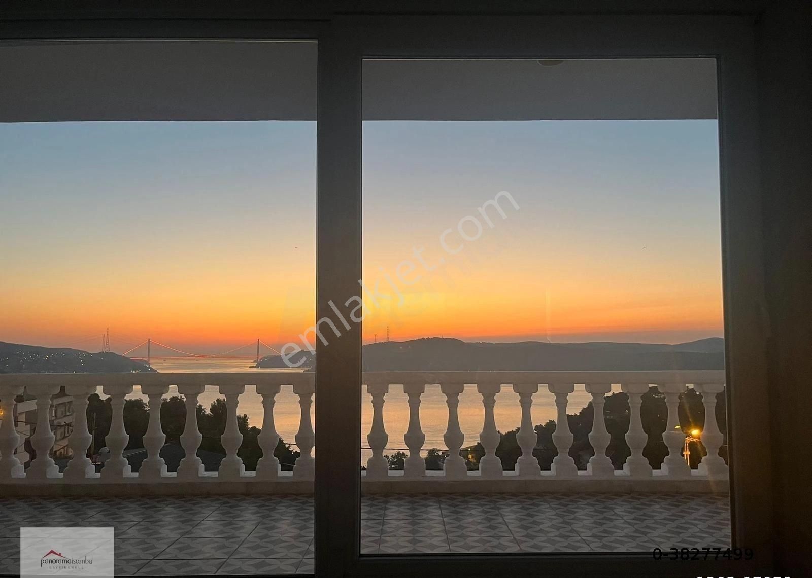 Tarabya'da Manzaralı, Bahçeli 3+1 Kiralık Arakat Daire