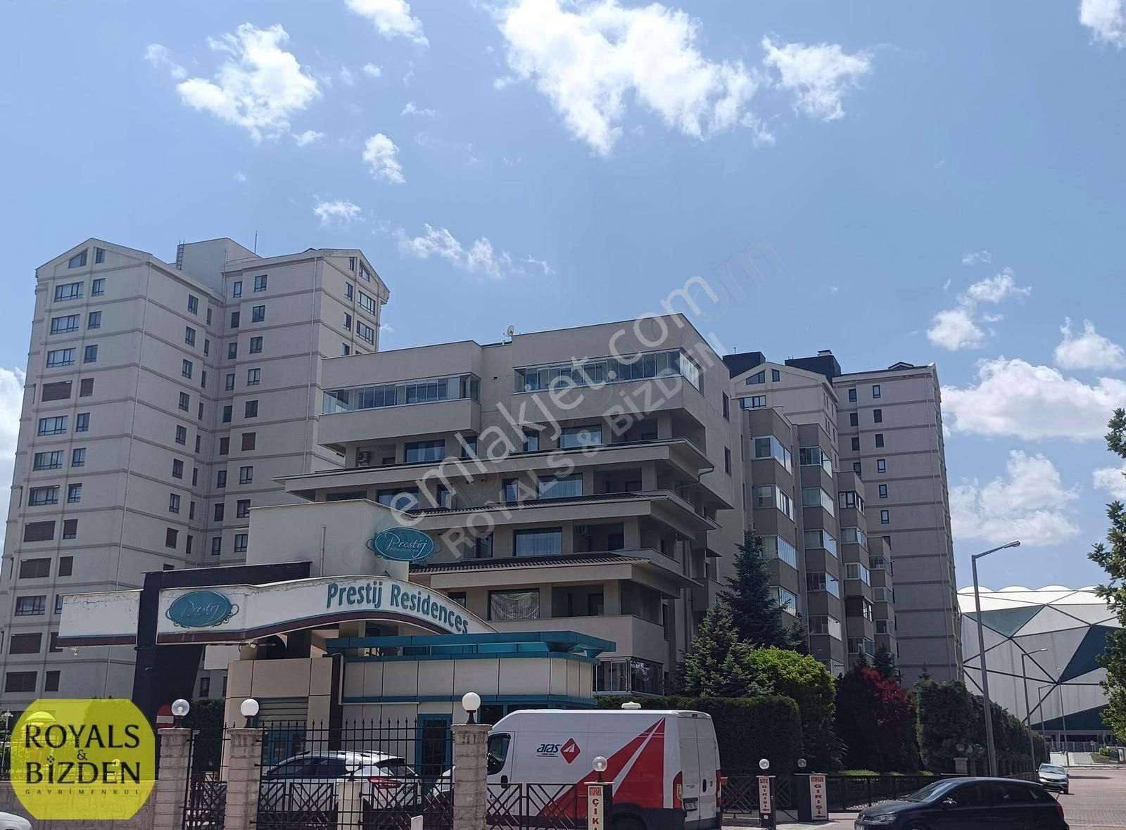Stadyum Yanı 4+1 Arakat 'prestij Residences Kiralık' Geniş Daire