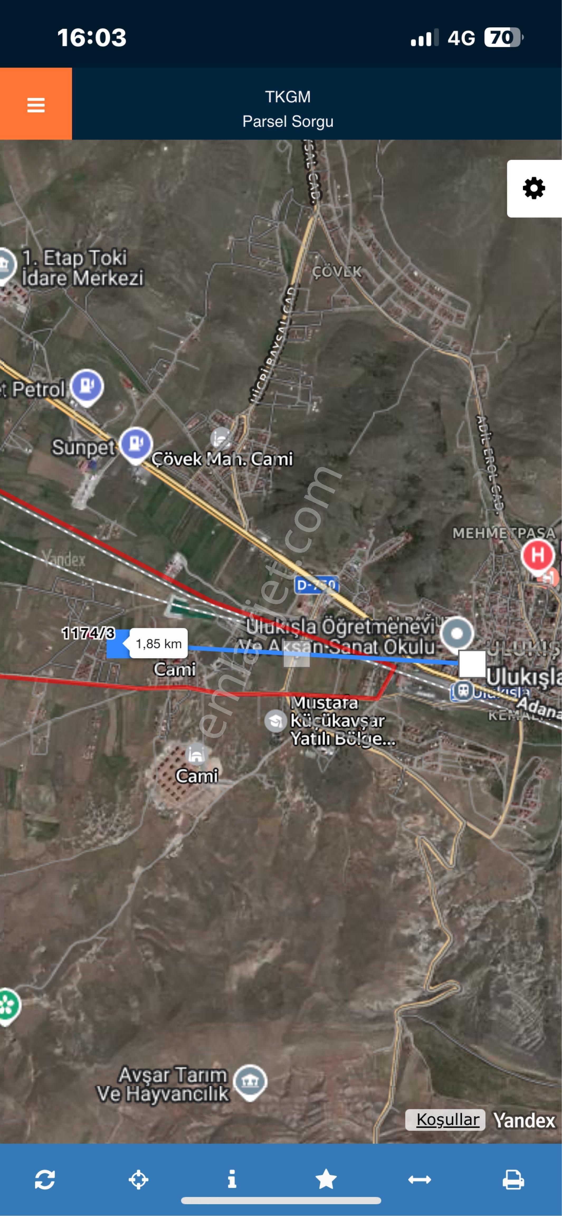 Ulukışla Cumhuriyet Köşebaşı Arsa - Görsel 7