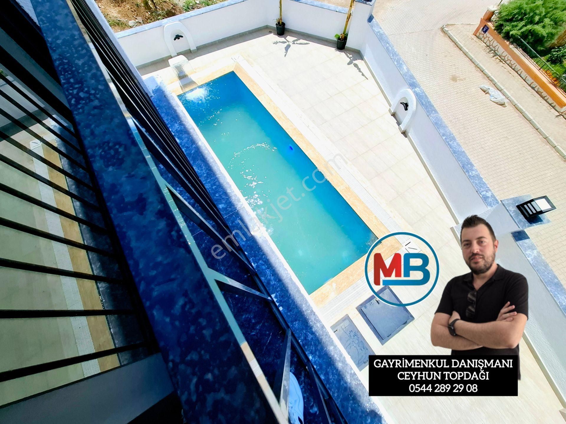 Satılık Didim Hisar Mh. 4+1 Havuzlu Bahçeli Sıfır Villamız Denize Yakın Mesadefede !! - Görsel 6