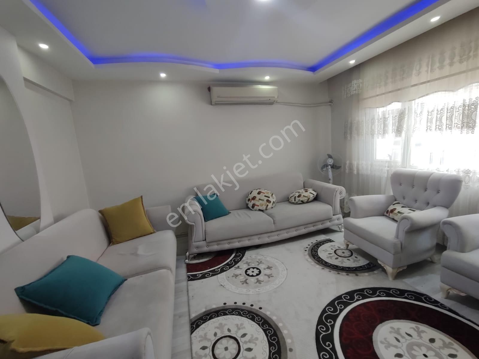Manisa İbrahim Çelebide Memura Eşyalı Kiralık 2+1 Bahçeli Daire