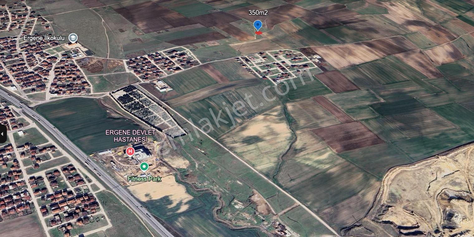Remax Land Ten Ergene Devlet Hastanesine Yakın İmarlı Arsa