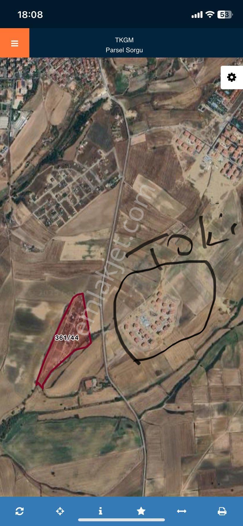 Çorlu Reşadıye De Satılık İmar Planının İçin De Hisseli 365 M2 Arsa