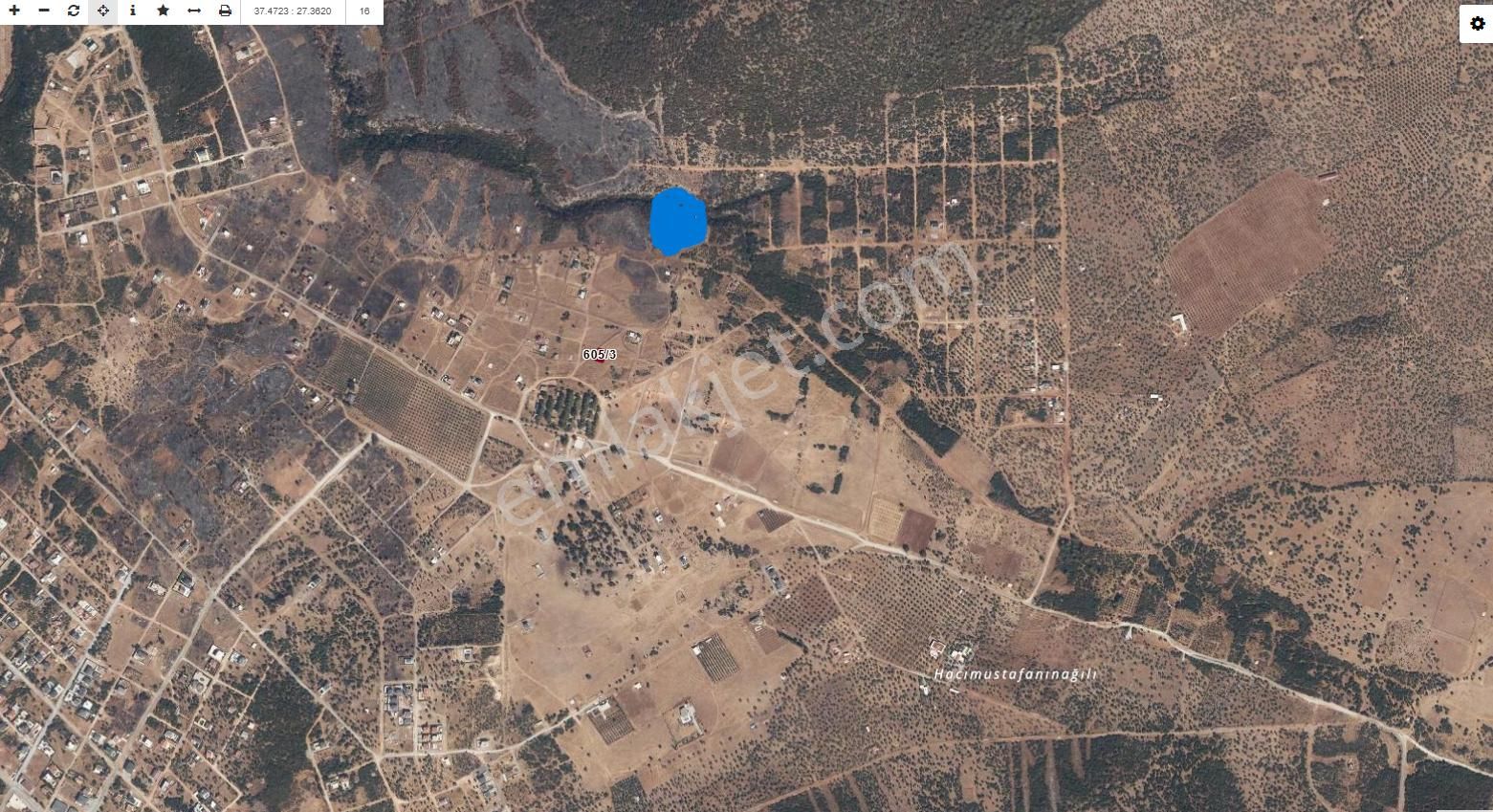 Aydın Didim Ak Yeniköy 311 M2 Konut İmarlı Arsa Emsallerine Göre Fiyat Çok Uygun