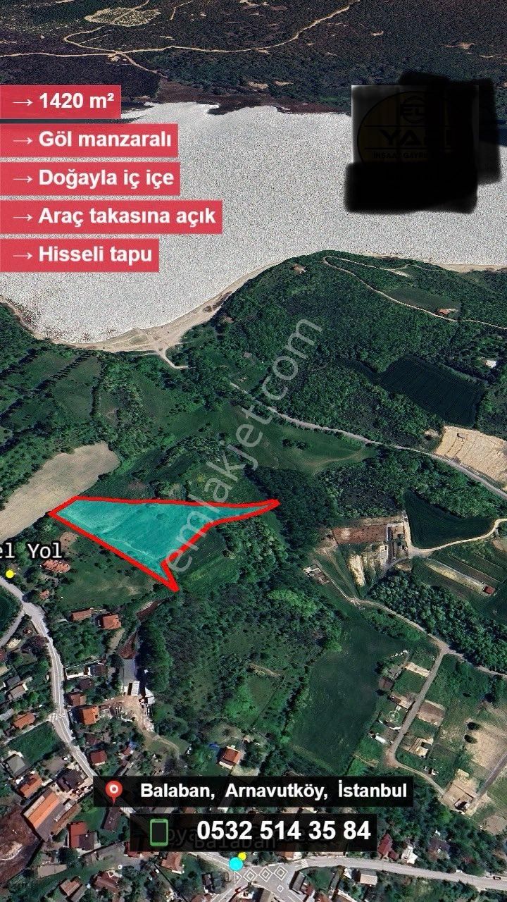Balaban Da Göl Manzaralı 1420 M2 Hisse - Görsel 10