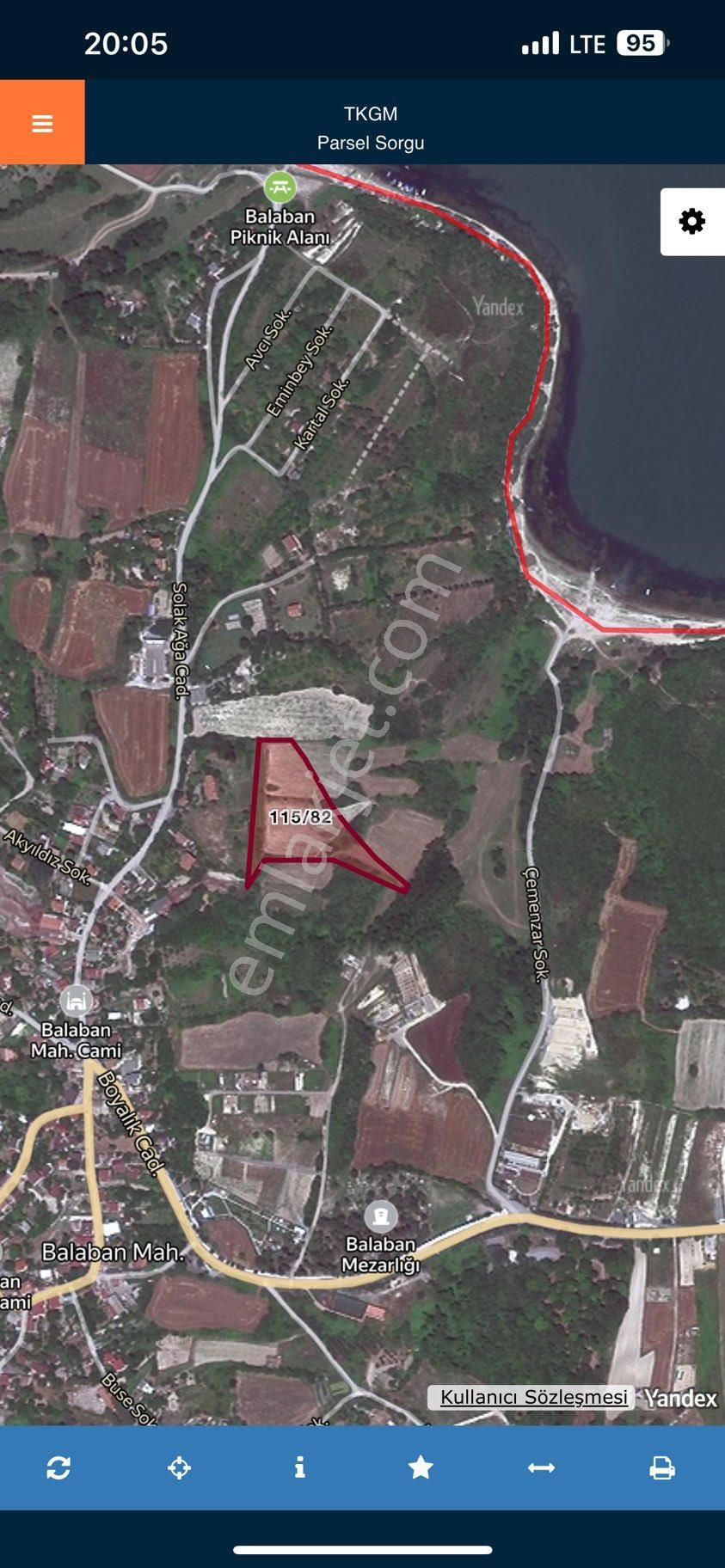 Balaban Da Göl Manzaralı 1420 M2 Hisse - Görsel 6