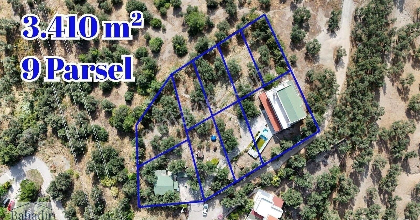 Bahadır Emlaktan Toplam 3400 M2 9 Parsel İmarlı Arsa