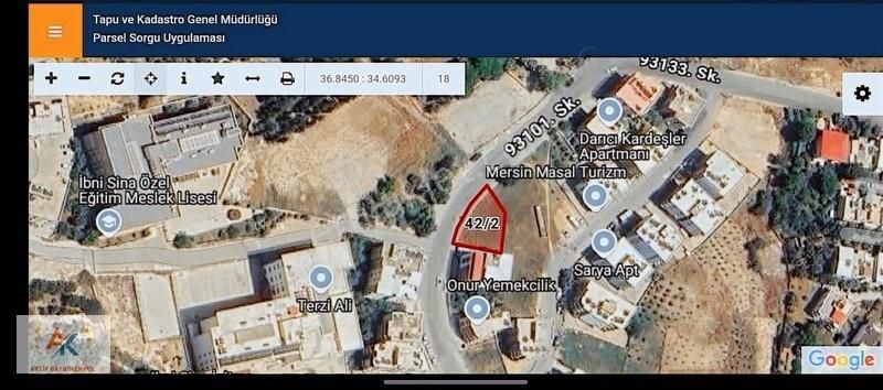 Aktif'den Çağdaşkent'de Ticari+konut 424 M2 Satılık Arsa