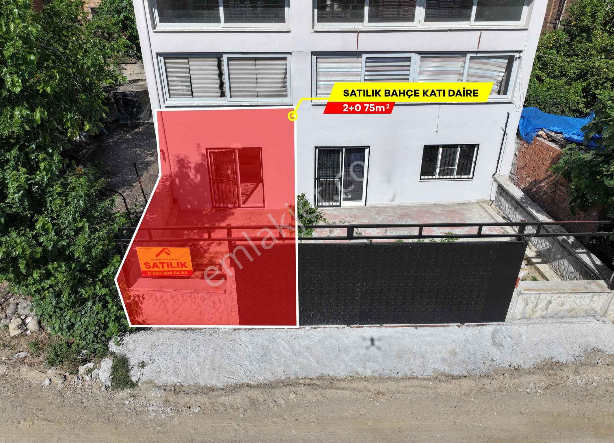 İsabeylide Satılık 2+0 Kiracılı Bahçe Katı Daire