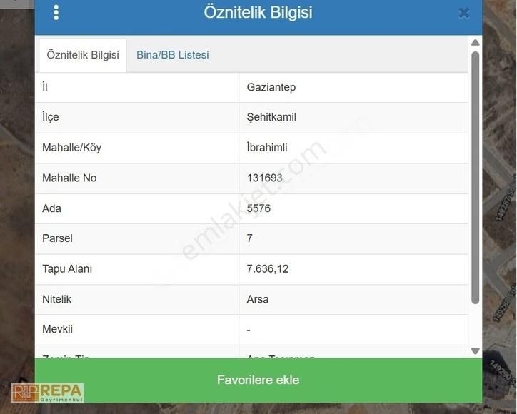 Repa Gayrimenkul Yılmaz Ateşgil'den İbrahimli'de Satılık Hisse