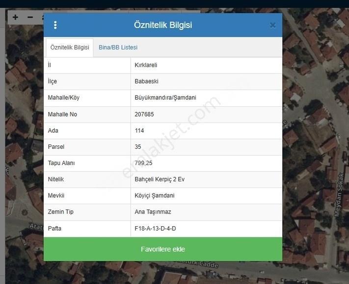 Büyükmandıra Merkezde 799 M2 Satılık Arsa!!! - Görsel 2