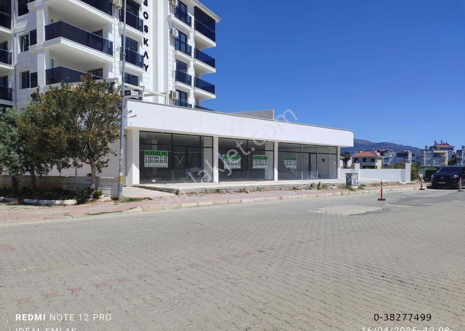 Anamur Güzelyurt Satılık Sıfır İşyeri