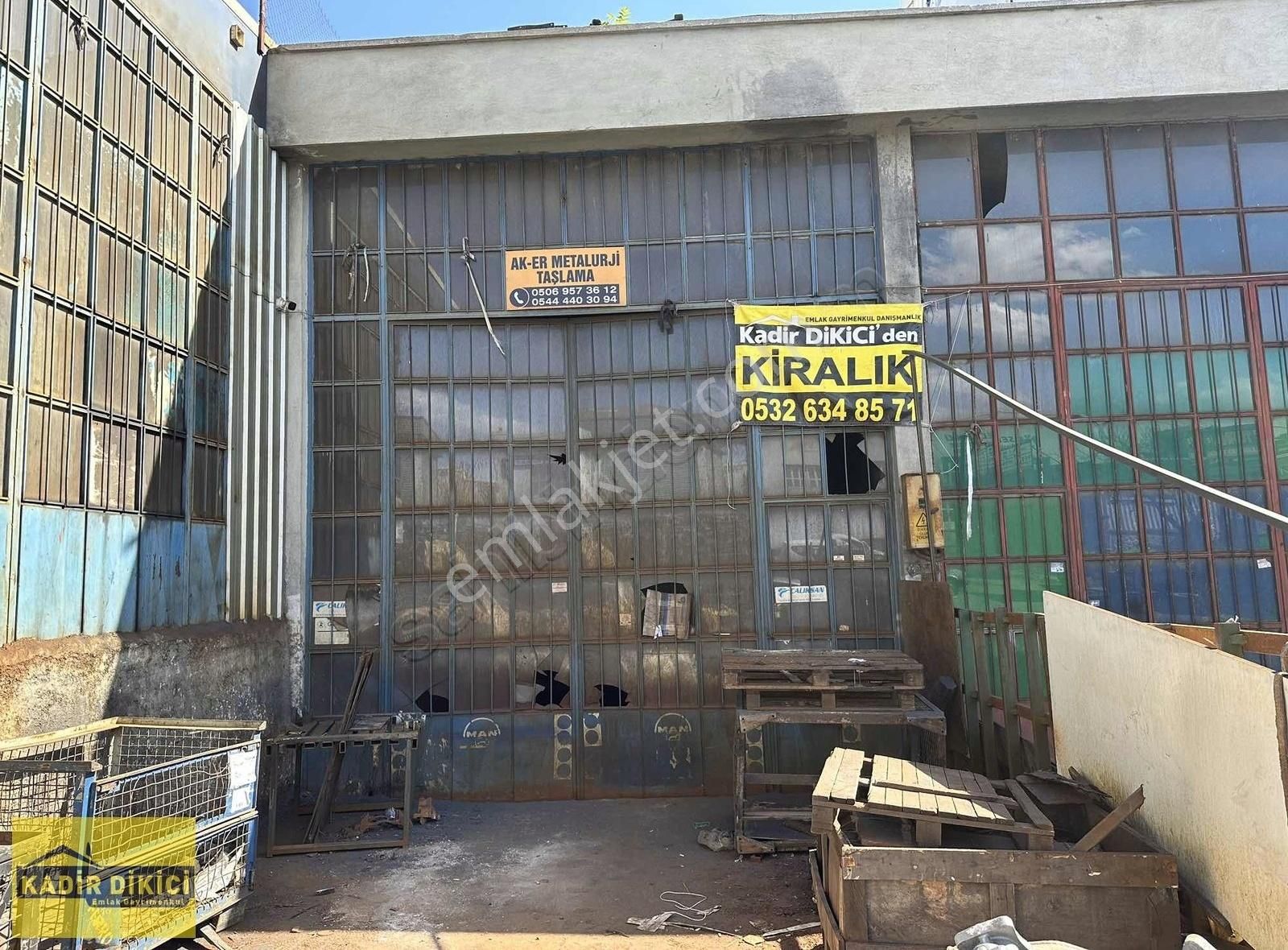 Kadir Dikici'den Zafer Sanayisinde Kiralık Dükkan