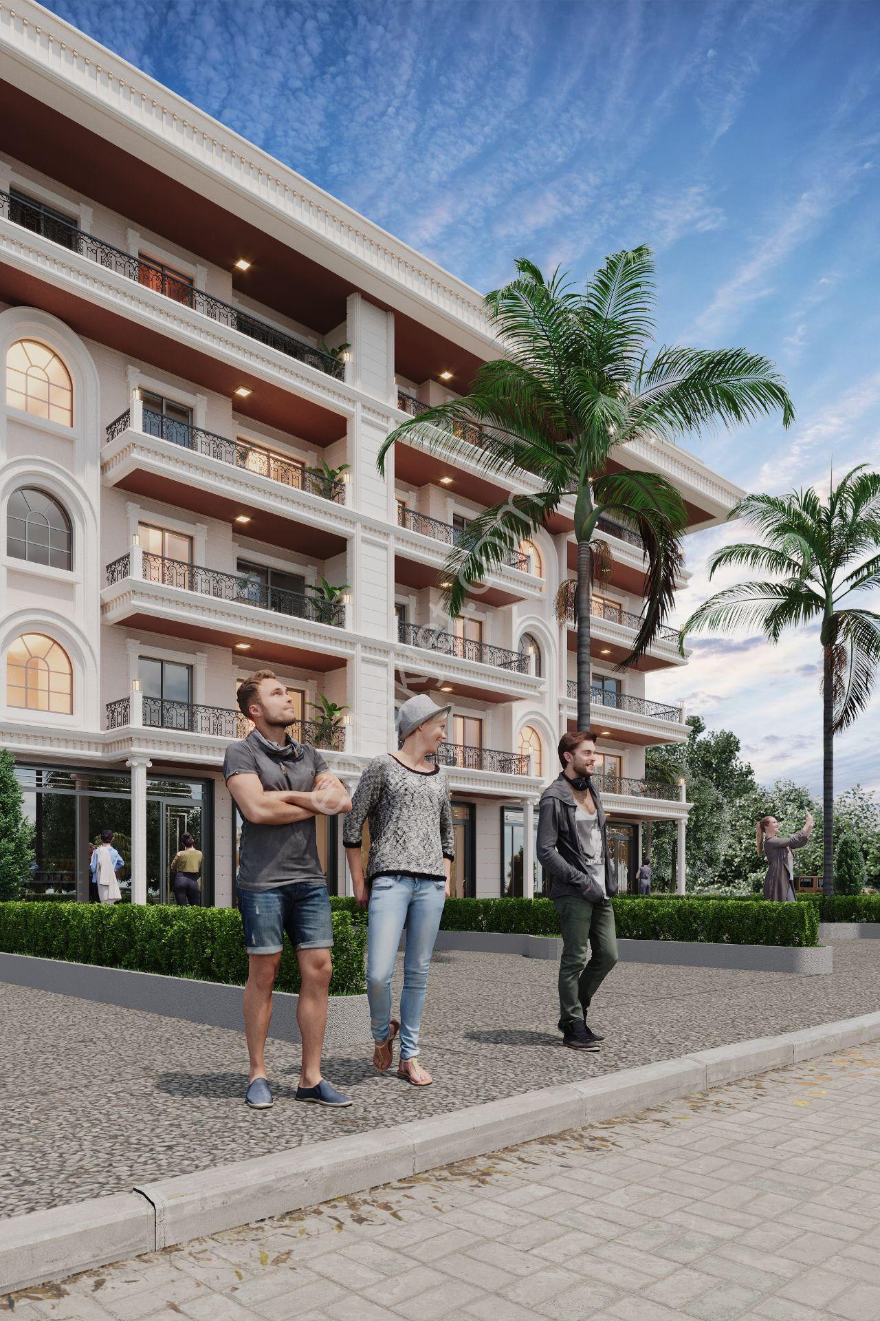 Alanya Konakli Merkezde Satılık Yeni 2+1. 4+1 Lüks Daireler Denize 100 Mt - Görsel 6