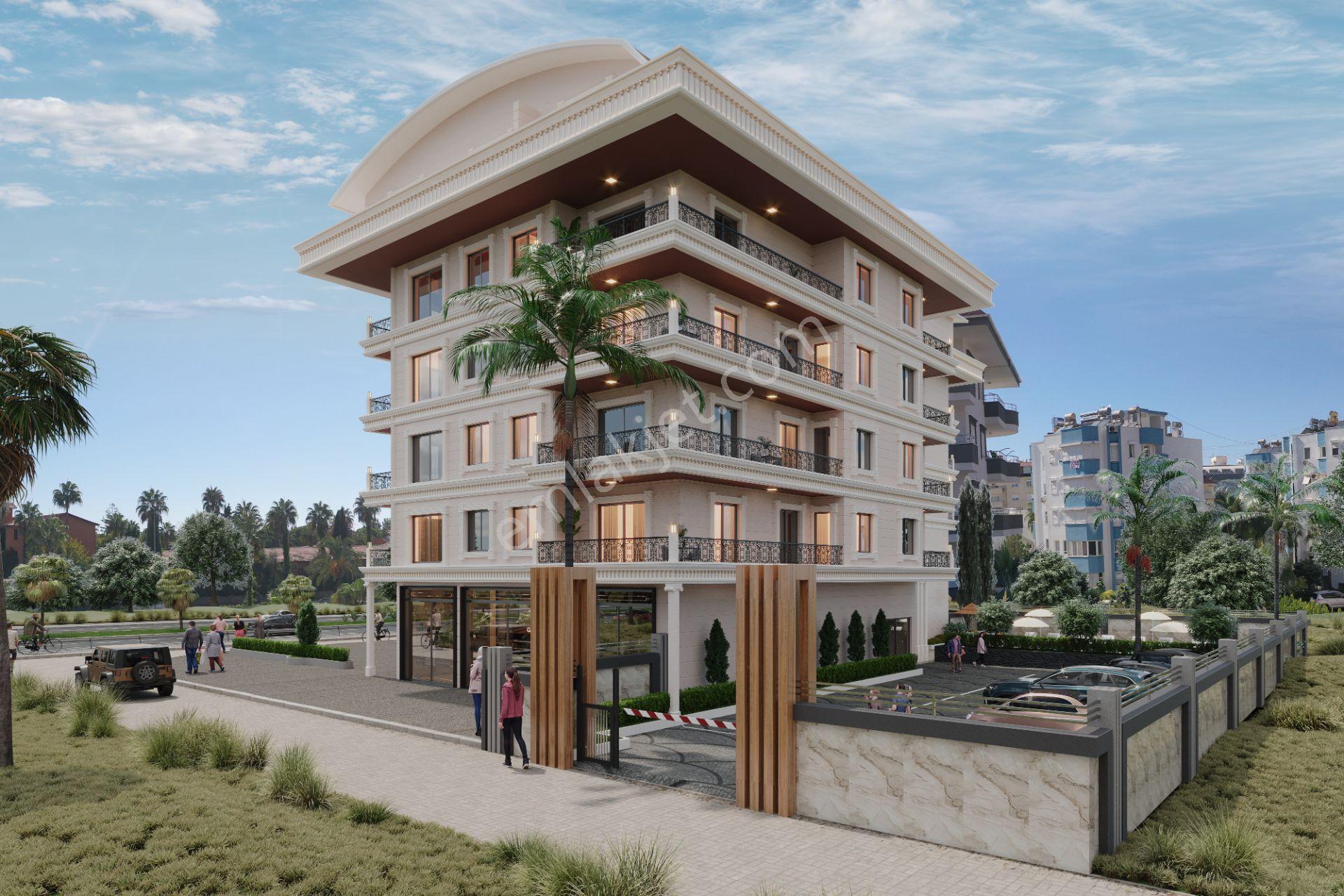 Alanya Konakli Merkezde Satılık Yeni 2+1. 4+1 Lüks Daireler Denize 100 Mt - Görsel 5