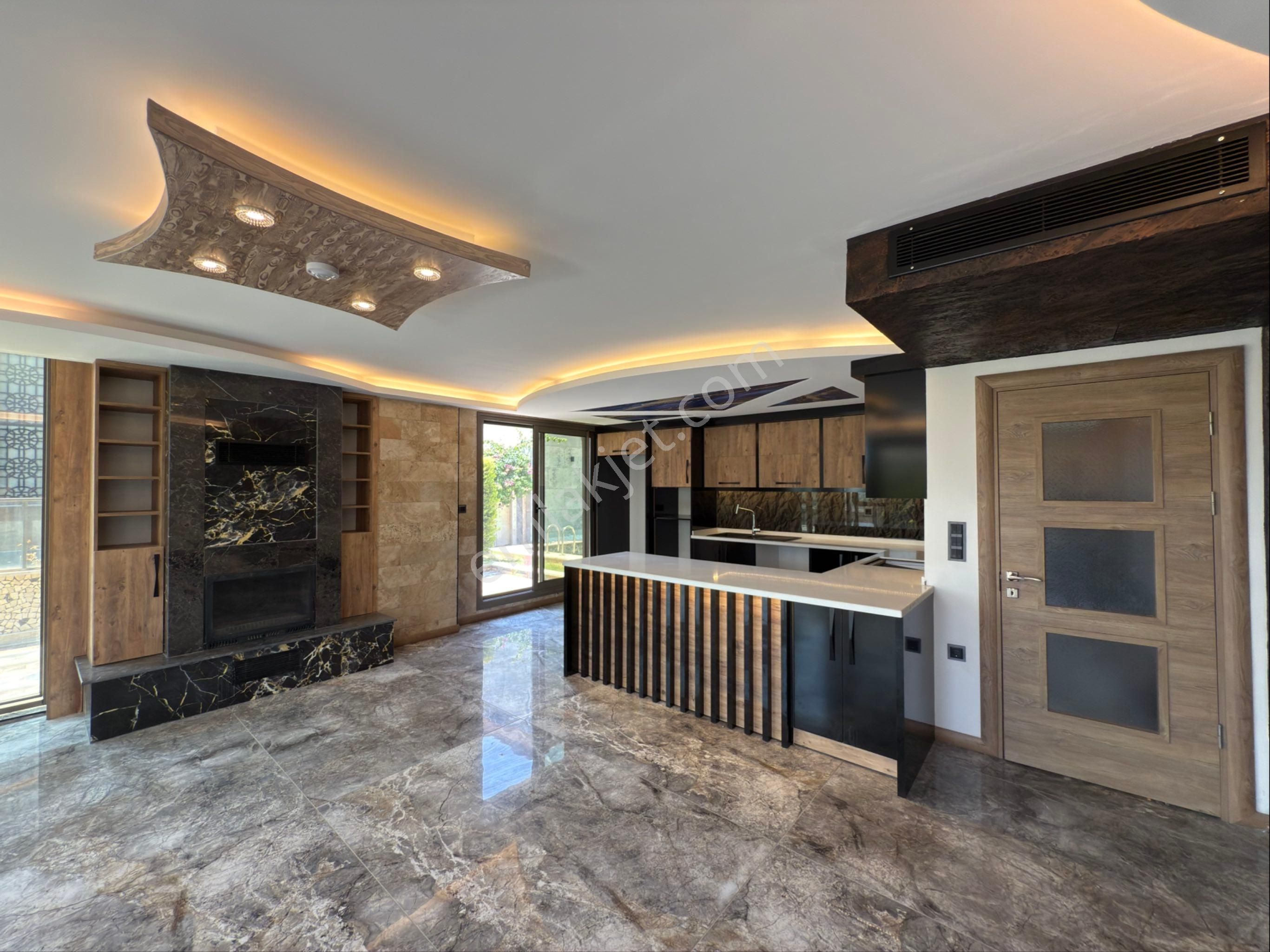 Kadınlar Denizi İnfinity Luxury Villalarında Satılık Deniz Manzaralı Villa - Görsel 17