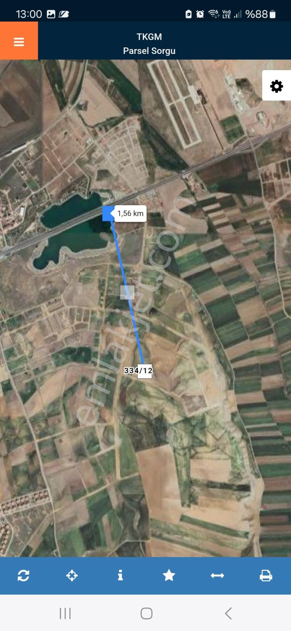 Sahibinden 3 Kat İmar Müsadeli 500 M2 Tek Tapu İmar Parseli