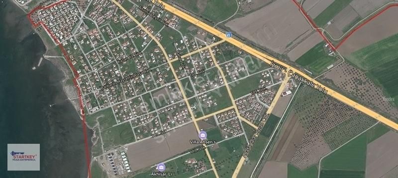 Muga'dan Ayvalık Altınova Kazan Bölgesinde Satılık İmarlı Arsa