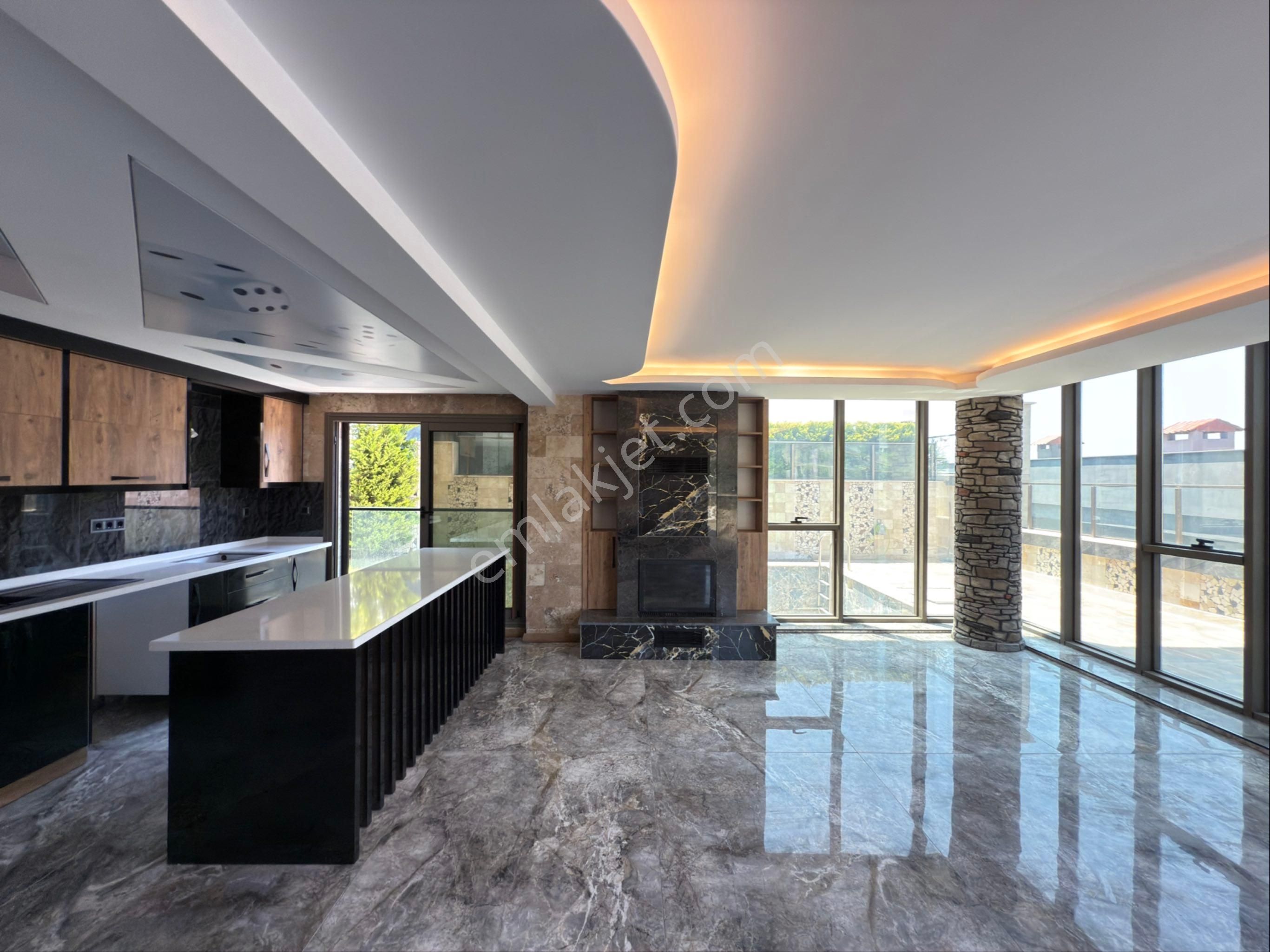 Kadınlar Denizi İnfinity Luxury Villalarında Satılık Deniz Manzaralı Villa - Görsel 21