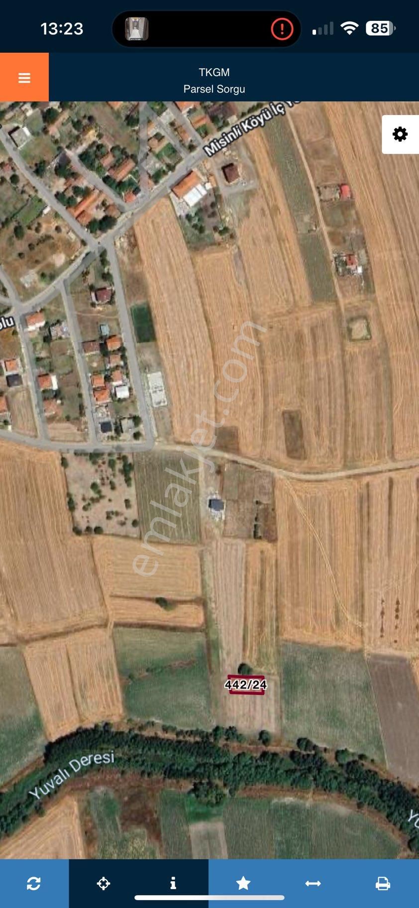 Tekirdağ Ergene Misinli Satılık 452m2 İmarlı Arsa