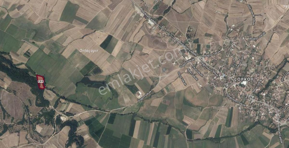Uzunköprü Elden Taksit 12 Ay Vade 12.000 Tl Ödeme 1.162 M2 Arsa