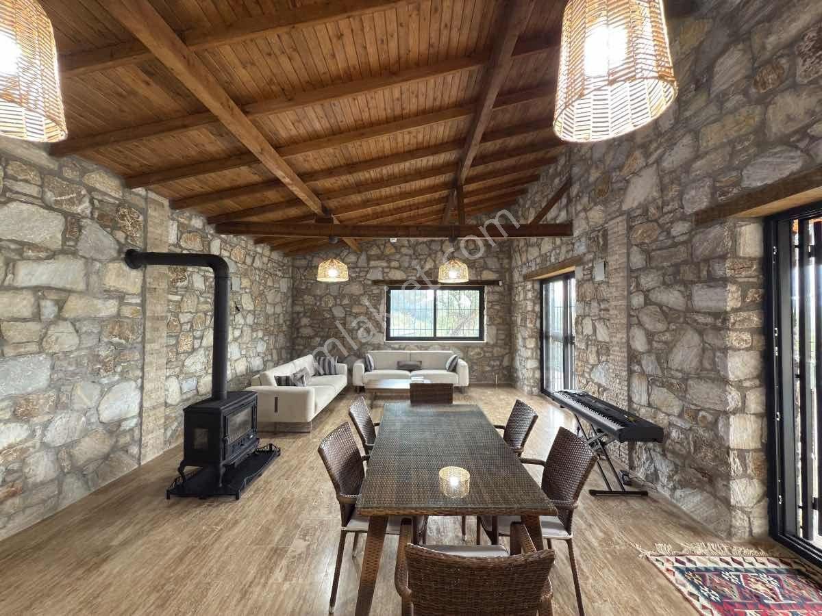 Önü Doğa Manzarası Arkası Orman. 1. Sınıf Malzeme Ve Işçılıklı Taş Ev! - Görsel 14