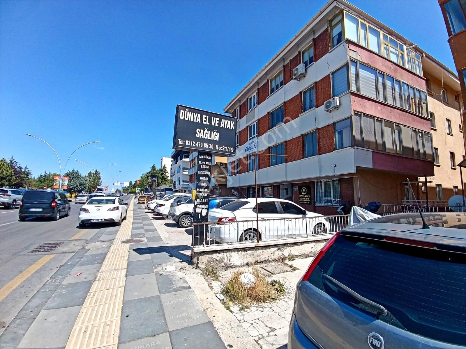 Çankaya Çetiemeç Bulvarı Üzerinde 2+1 Ferah Kiralık Büro/ofis