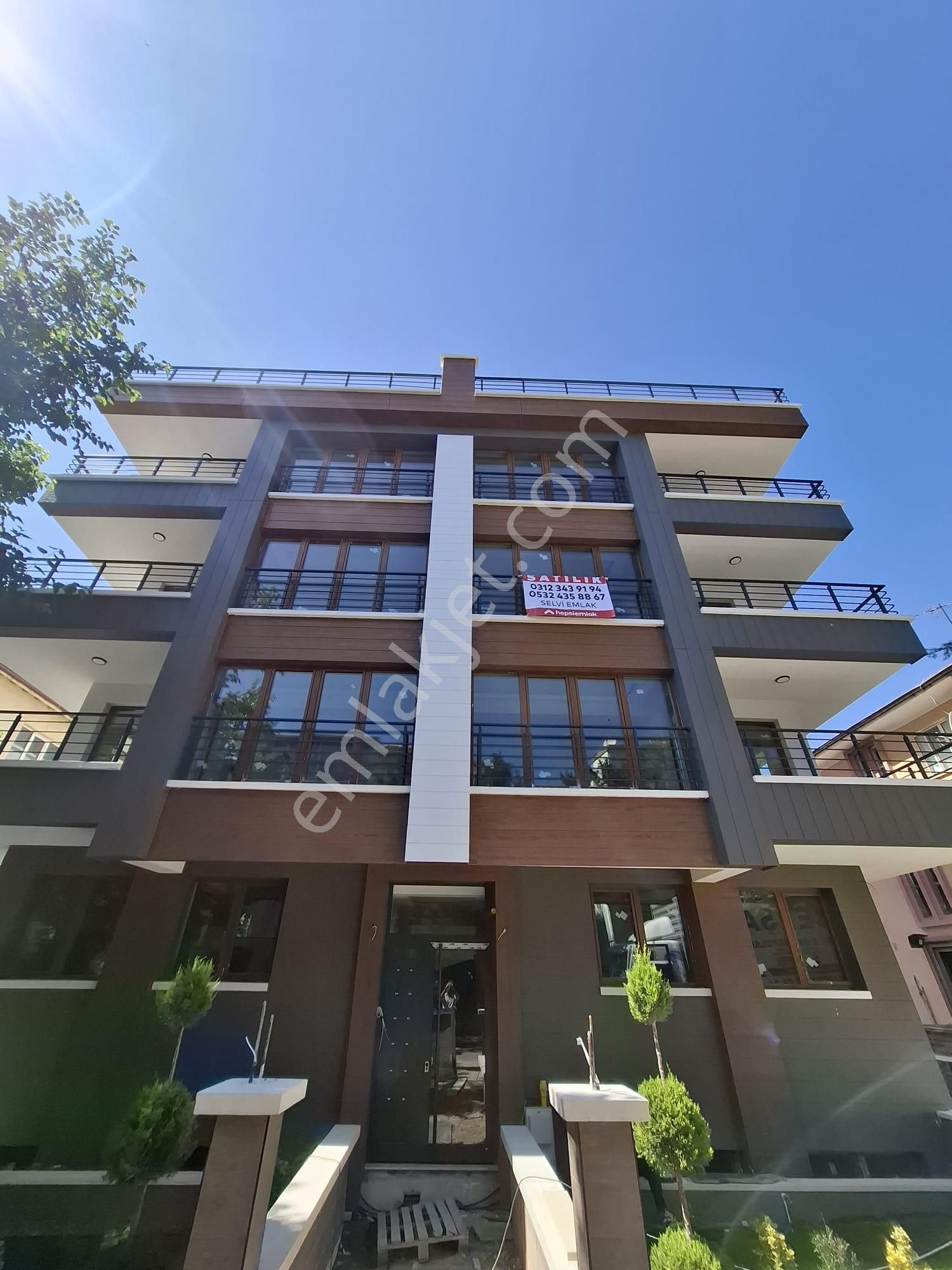 Yenimahalle'de Asansörlü Yeni Binada Full Yapılı Sıfır 3+1 Satılık Daire