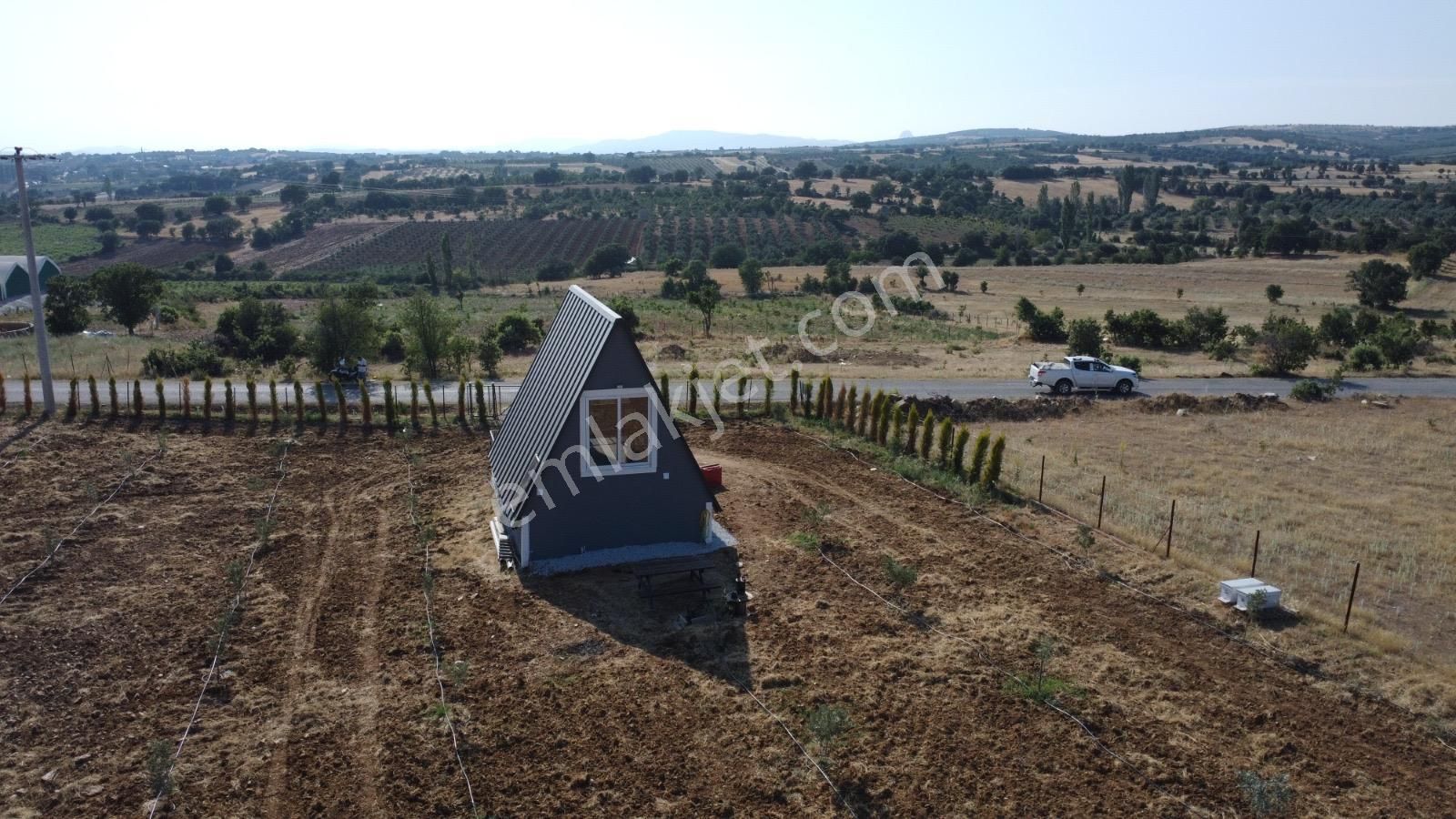 Köprübaşı Alanyolu Da 6.170 M2 Zeytinlik , Asfalta Sıfır , Ev + Elektrik + Su