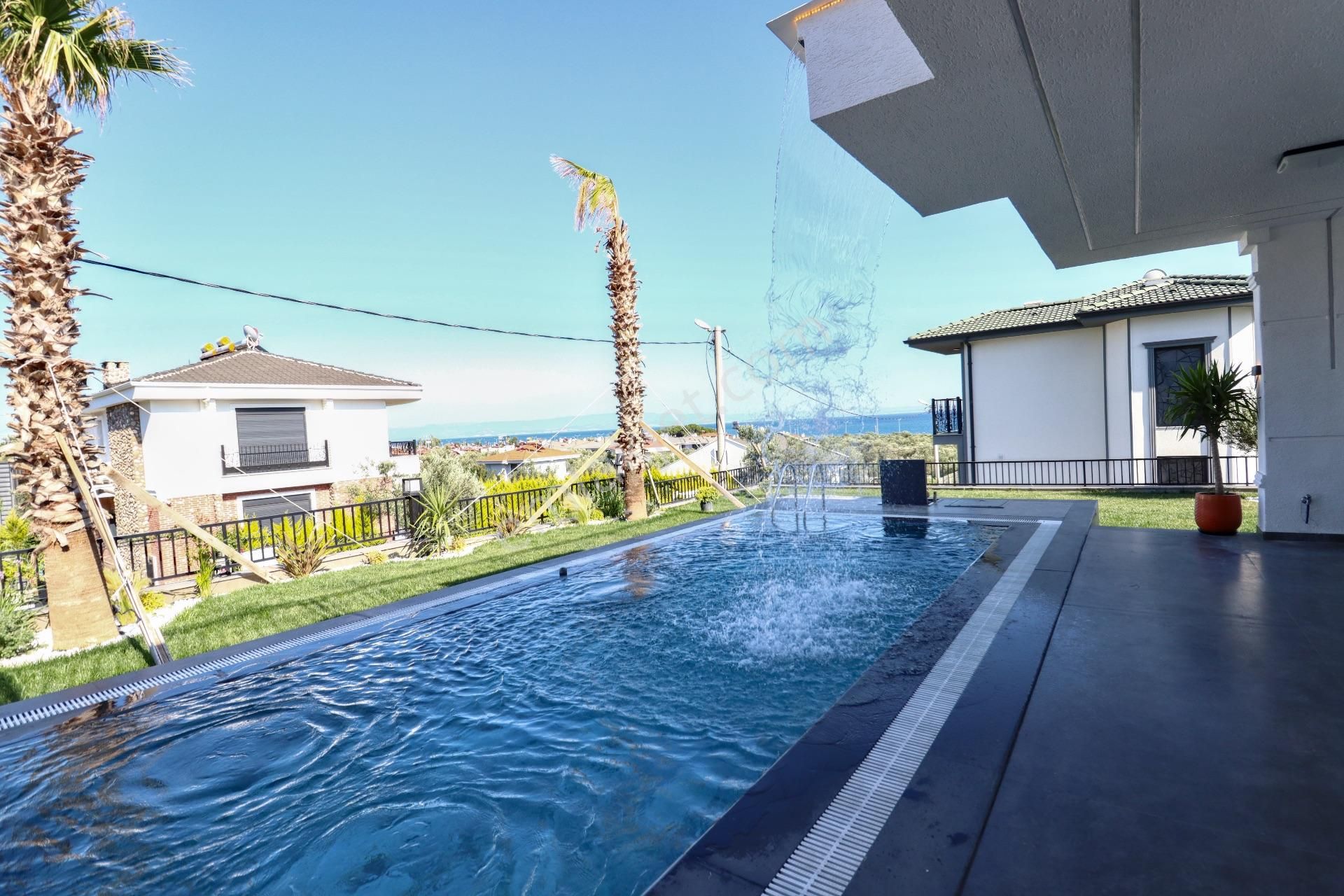 Balıkesir Altınoluk'ta Özel Havuzlu Ultra Lüks Villa - Görsel 14