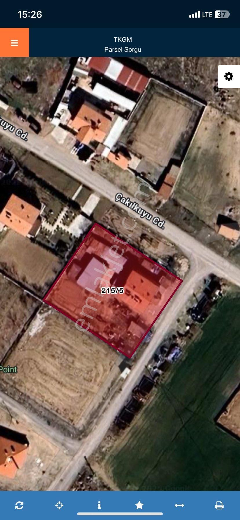 İçeri Çumra Sağsak Yolunda Evli Ahırlı 1.572 M2 Arsa