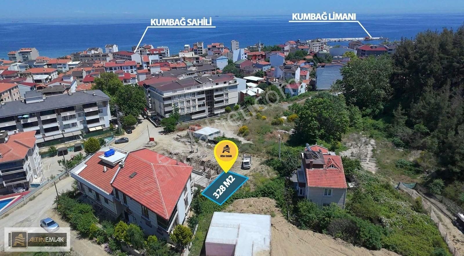 Tekirdağ Süleymanpaşa Kumbağda %40 Taban Oturumlu 328 M2 Arsa