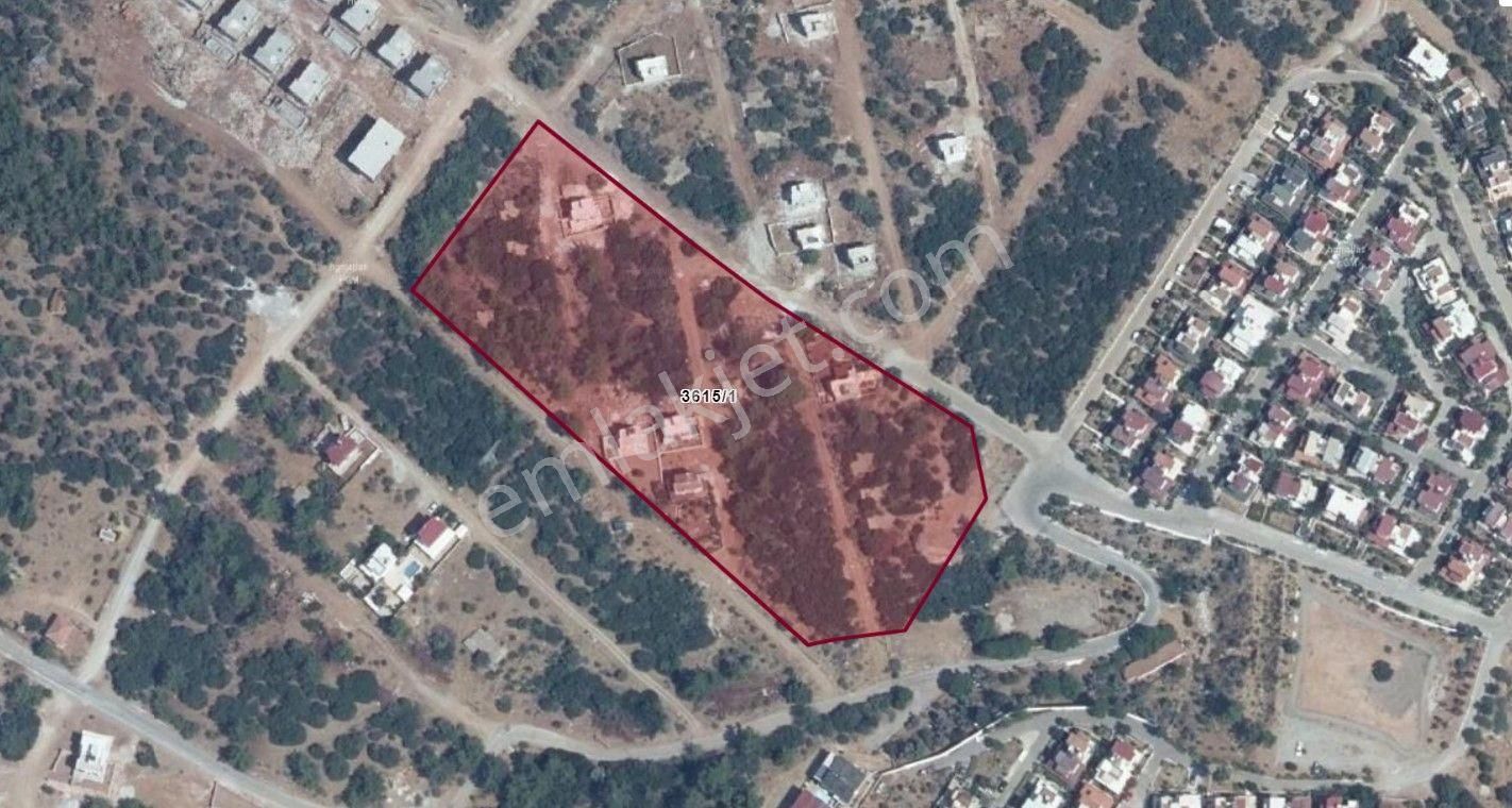 Didim Akbük De Deniz Manzaralı Villa Arsası