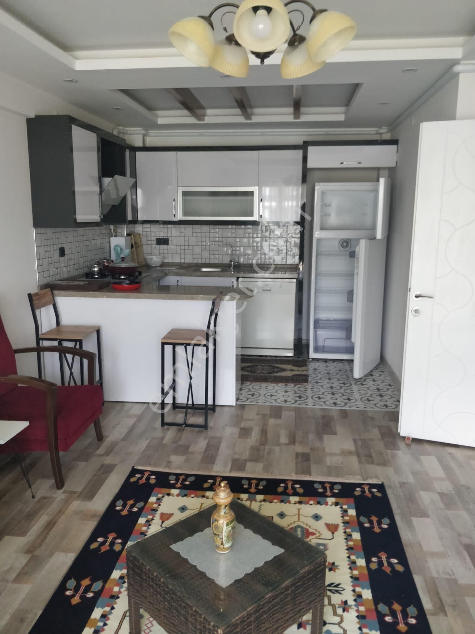 Manisa Muradiye Villalar Bölgesi Havuzlu1+1 Eşyalı Satılık Daire - Görsel 16