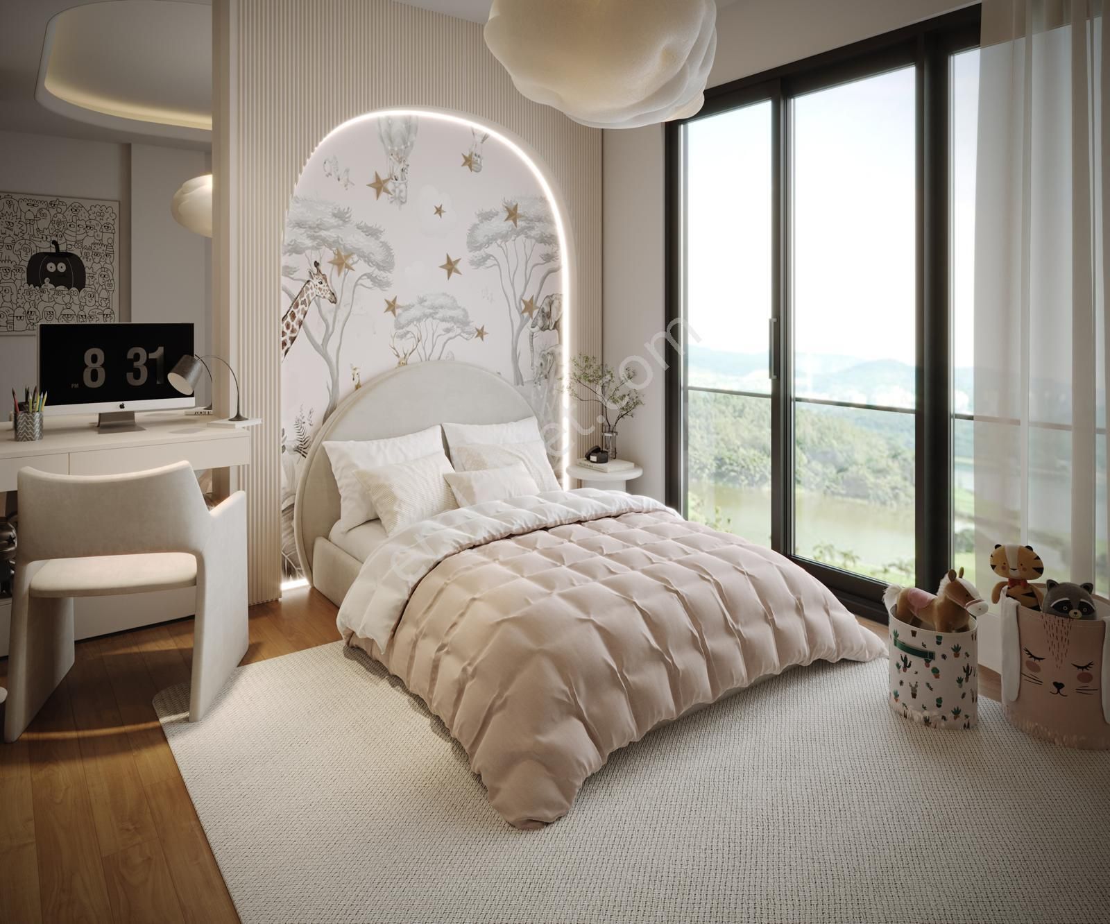 Özel Havuz/otopark-hamam-sauna-spor Salonu-akıllı Ev-500 M2 Bahçe-ultra Lüx-tamamı Müstakil - Görsel 28