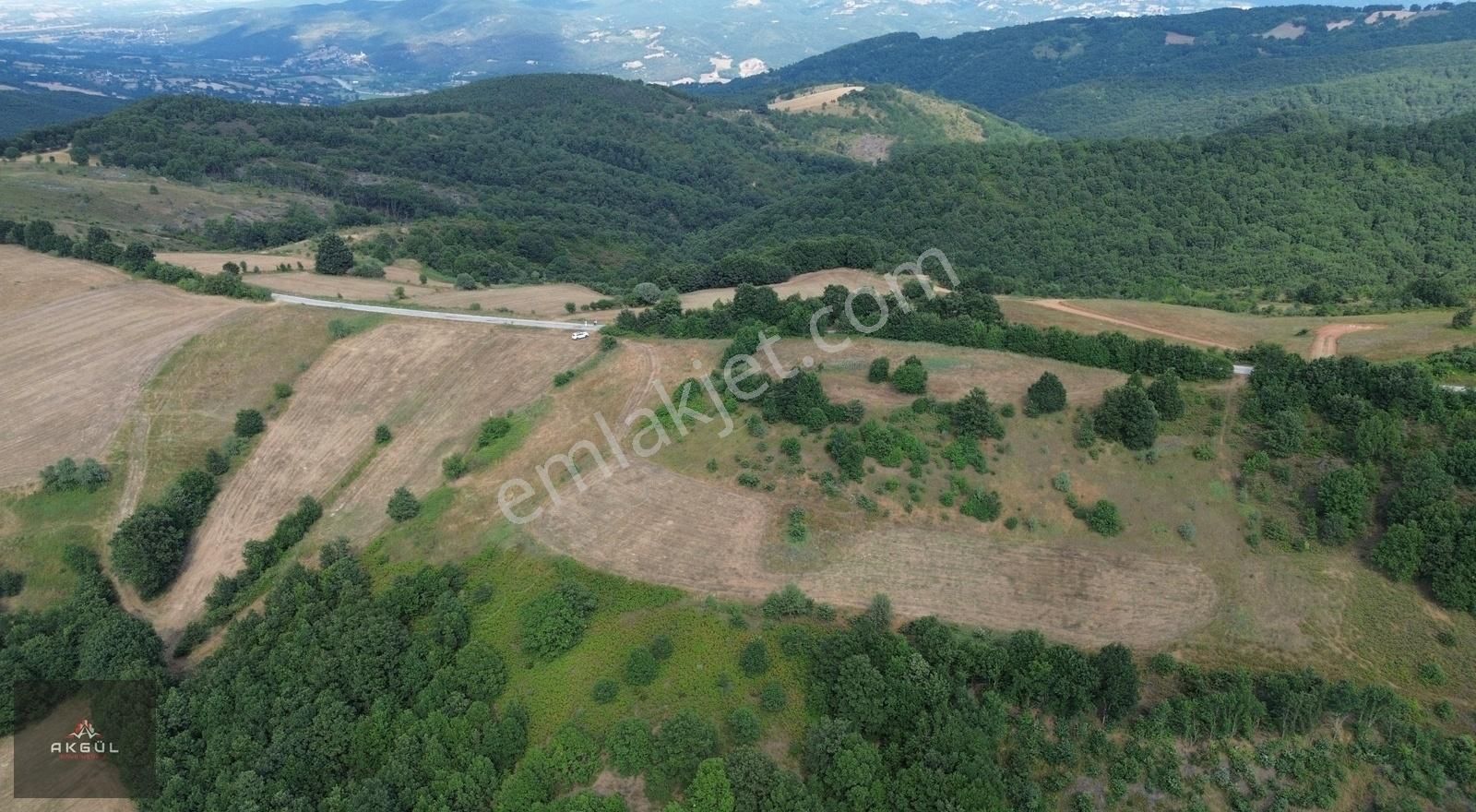 Biga Dikmen Köyünde 14 Dönüm Ana Yola Cephe Satılık Tarla - Görsel 10
